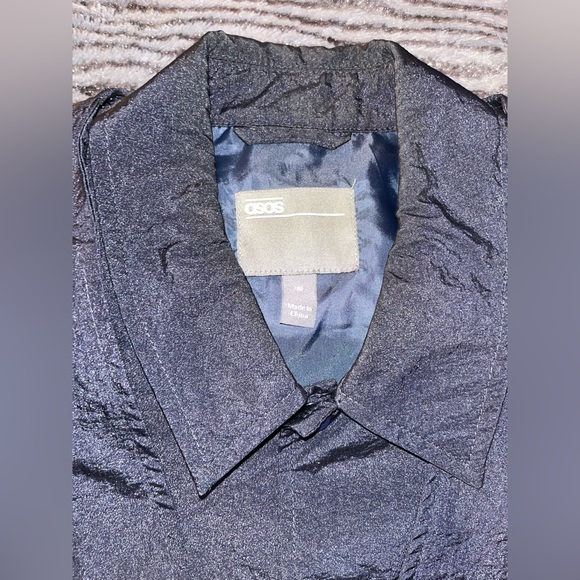 ASOS Navy Lightweight Jacket - Picture 3 of 3
